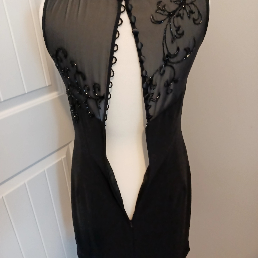 DONNA MORGAN COCKTAIL DRESS SZ 8 - Picture 11 of 16
